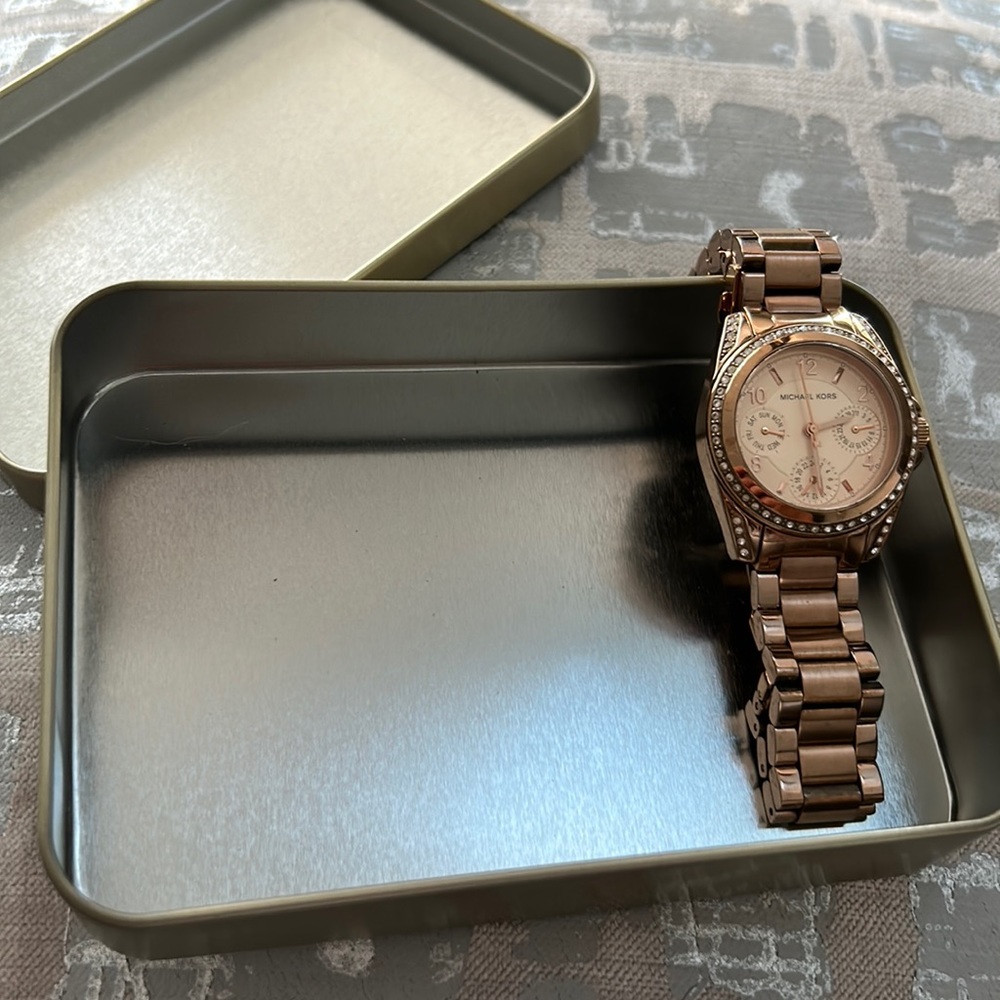 Michael Kors Rose Gold Watch